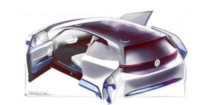 Volkswagen I.D. Pure Electric Concept 2016 